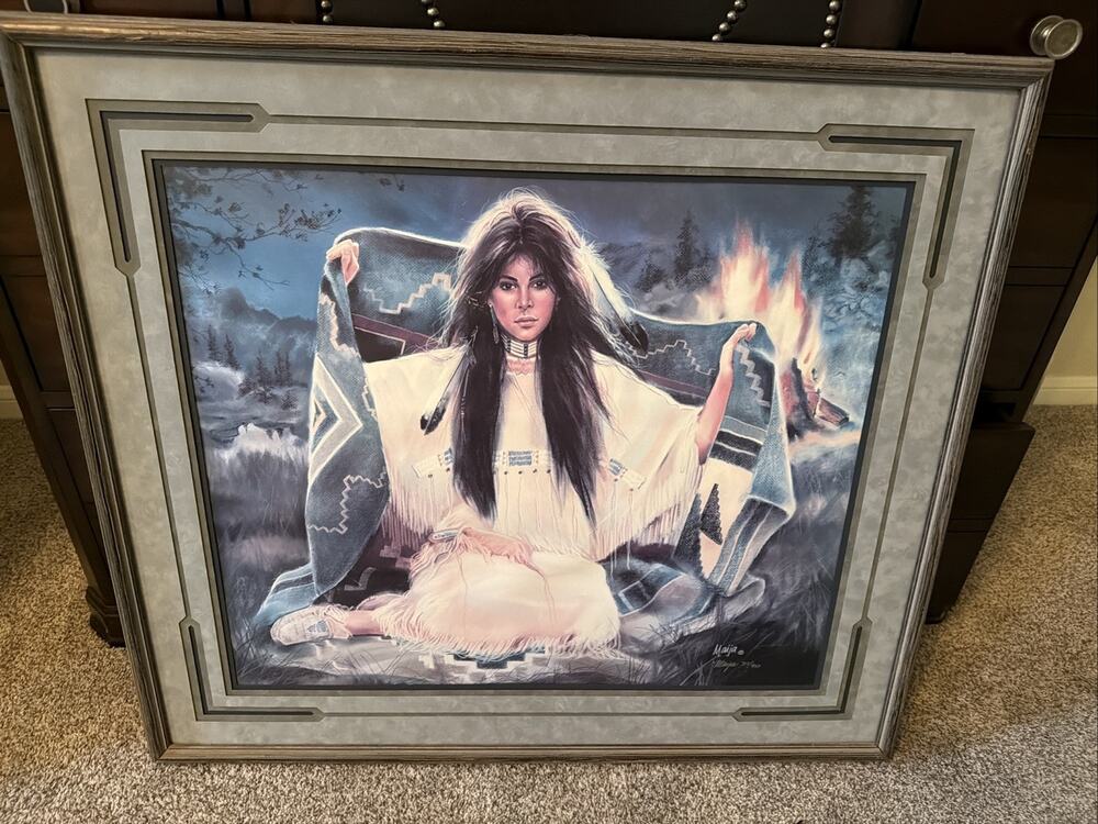 MAIJA PRINT TWILIGHT MAGIC. #323/950 PRINT NATIVE AMERICAN RARE EXCELLENT